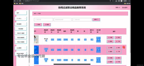 基于協(xié)同過濾算法的商品推薦系統(tǒng)設(shè)計 數(shù)據(jù)處理的核心流程與實踐